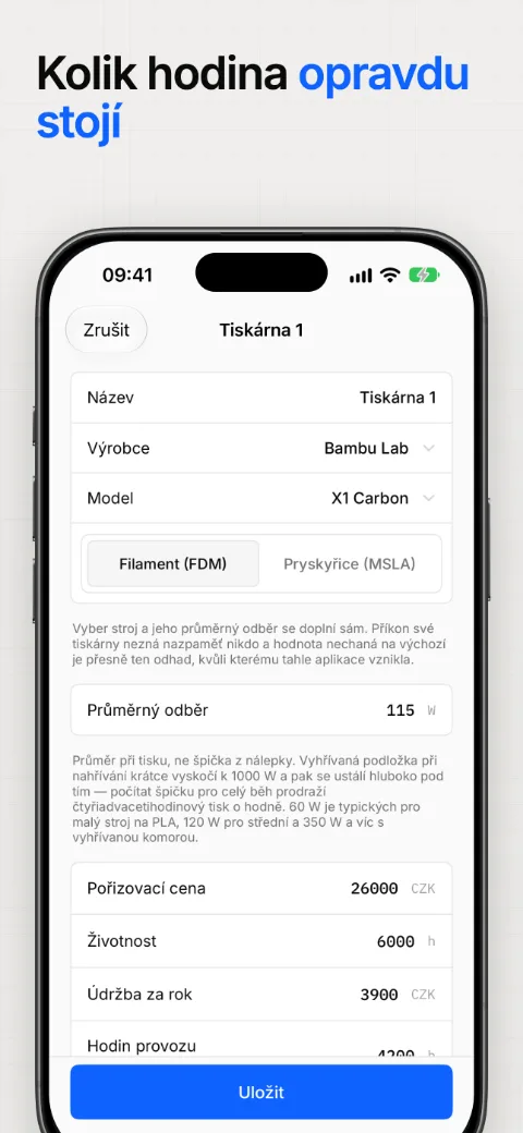 Kolik hodina stroje opravdu stojí